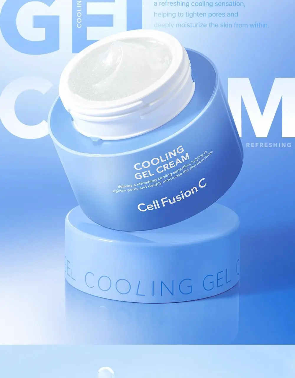[아이스쿨링캡슐/쿨링수분크림] 셀퓨전씨 포스트 알파 쿨링 젤 크림 50ml+20ml 기획세트 상세페이지 7